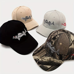 Camouflage Hip Hop Baseball Cap Embroidered Peaked Cap