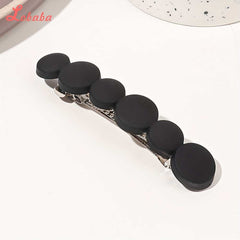 Circle Spring Clip Stylish Hair Accessory for All Hair Styles