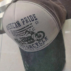 Distressed Washed Cotton Baseball Cap