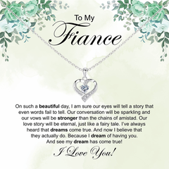 Our Forever Story: A Dream Come True, Charming Keepsake Jewellery and Sweet Note for Fiance