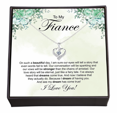 Our Forever Story: A Dream Come True, Charming Keepsake Jewellery and Sweet Note for Fiance