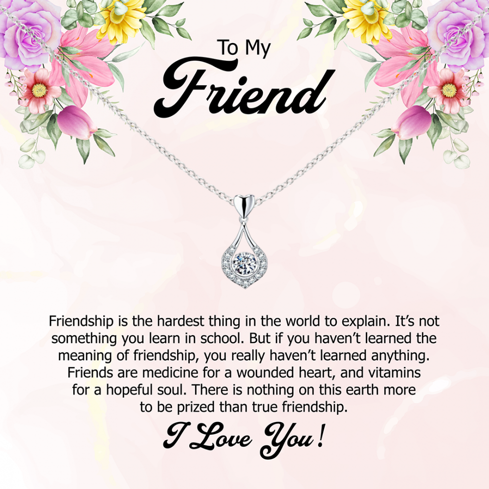 Friendship: Medicine for the Heart and Soul, Shining Keepsake with a Special Message