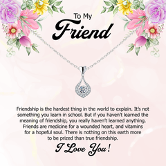 Friendship: Medicine for the Heart and Soul, Shining Keepsake with a Special Message