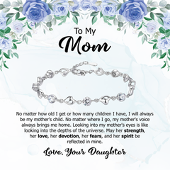 Forever Your Child: The Depth of a Mother's Love, Charming Jewelry with a Heartfelt Note of Love