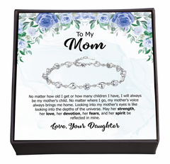Forever Your Child: The Depth of a Mother's Love, Charming Jewelry with a Heartfelt Note of Love
