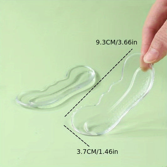 4D Silicone Heel Stickers Anti-drop Heels Shoe Stickers
