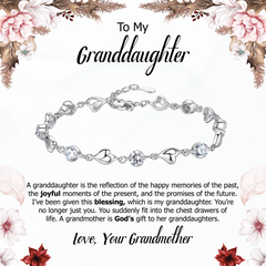 Embracing Joys of Past, Present, and Future, Beautiful Jewellery and Special Note for Granddaughter