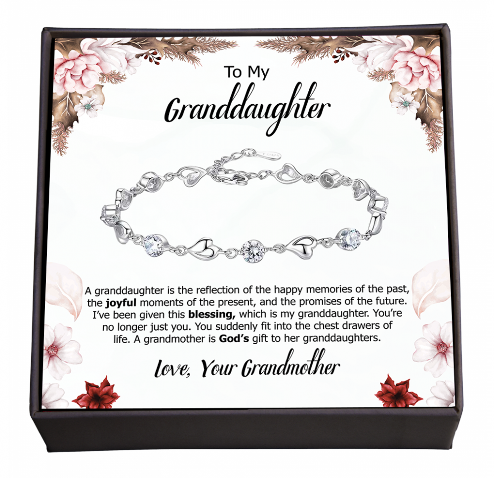 Embracing Joys of Past, Present, and Future, Beautiful Jewellery and Special Note for Granddaughter