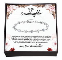 Embracing Joys of Past, Present, and Future, Beautiful Jewellery and Special Note for Granddaughter