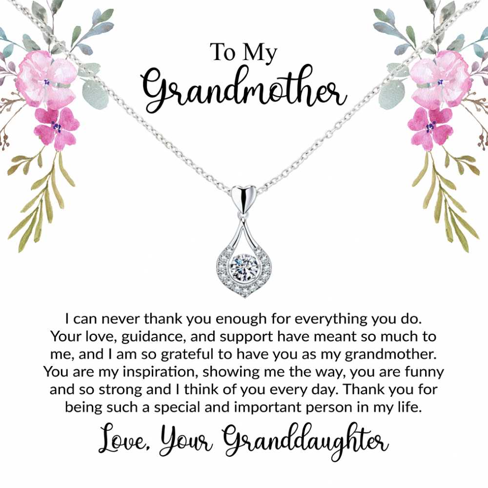 Perfect In Its Imperfection, Jewellery Gift Paired With A Note Of Love For Grandma