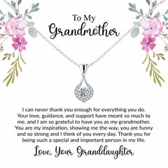 Perfect In Its Imperfection, Jewellery Gift Paired With A Note Of Love For Grandma