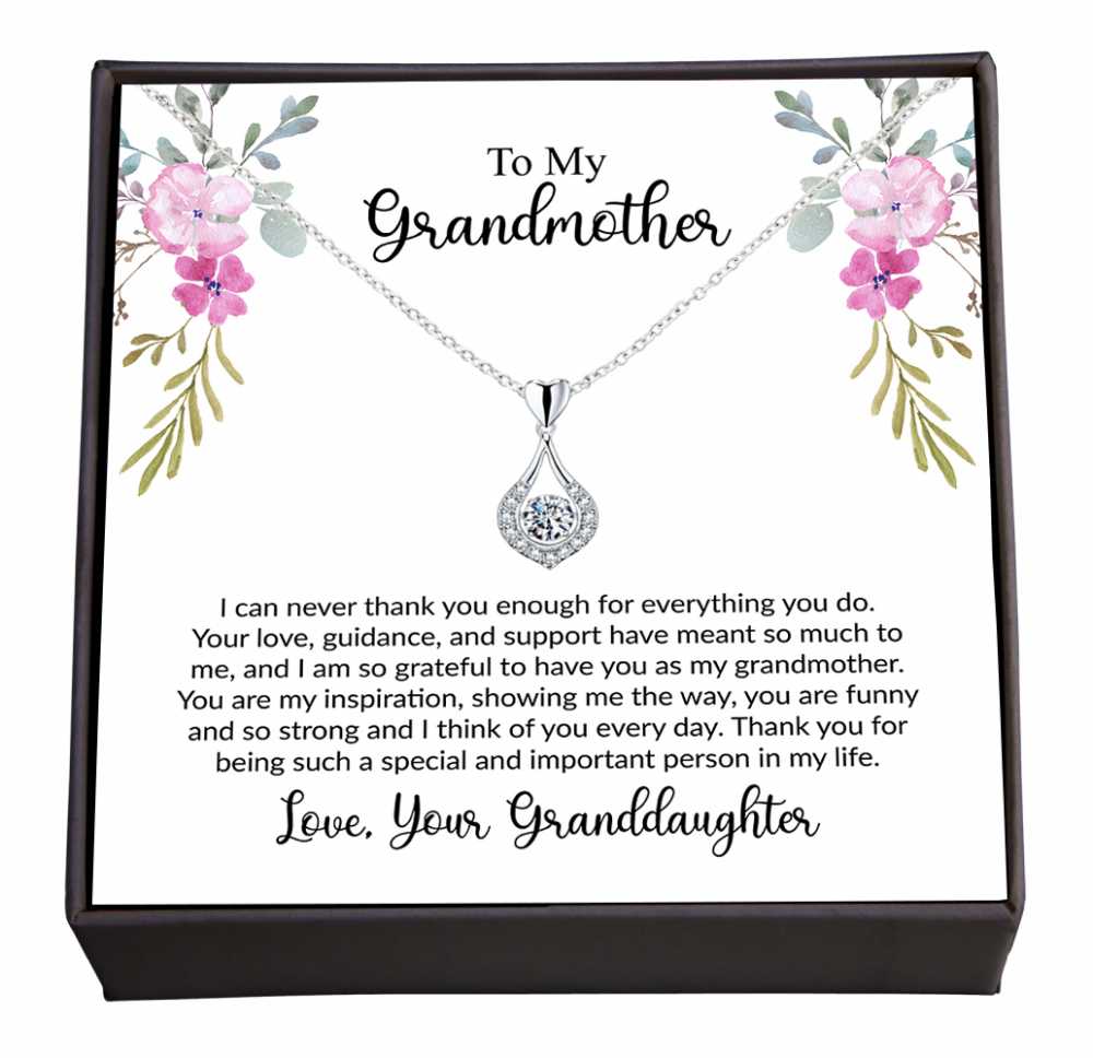 Perfect In Its Imperfection, Jewellery Gift Paired With A Note Of Love For Grandma