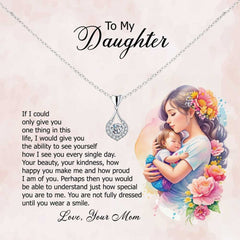 My Heart&rsquo;s Reflection of You, Special Keepsake Jewellery with a Sweet Note For Daughter