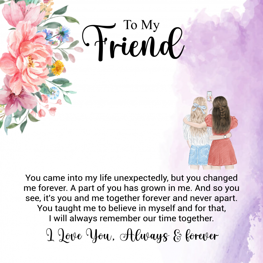 Grateful for Your Love and Understanding, Sparkling Jewellery Tribute with a Special Message