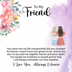 Grateful for Your Love and Understanding, Sparkling Jewellery Tribute with a Special Message