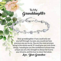 You Are My Precious Jewel, Special Jewelry Gift with a Loving Note For Granddaughter