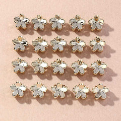 Set of 20 mini butterfly hair clips perfect for 90s themed parties For Women