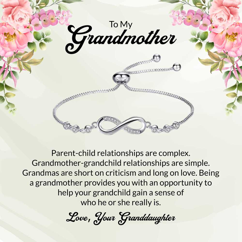 The Beauty of Grandmotherly Love, Elegant Jewellery and Heartfelt Message For Grandma