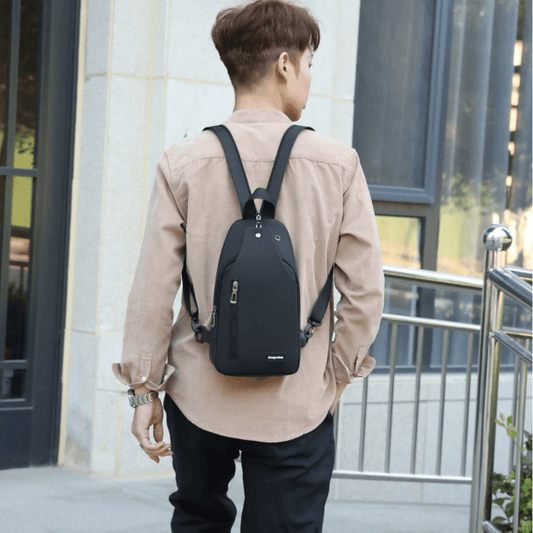 Men's Large Capacity Chest Bag Crossbody Backpack