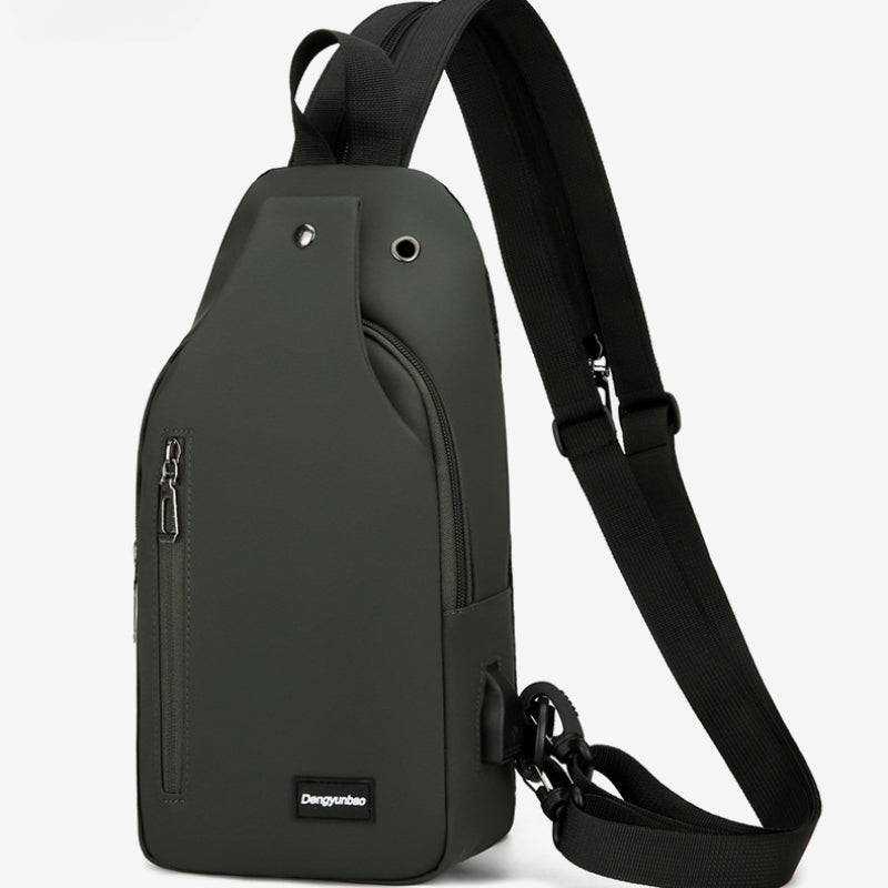 Men's Large Capacity Chest Bag Crossbody Backpack