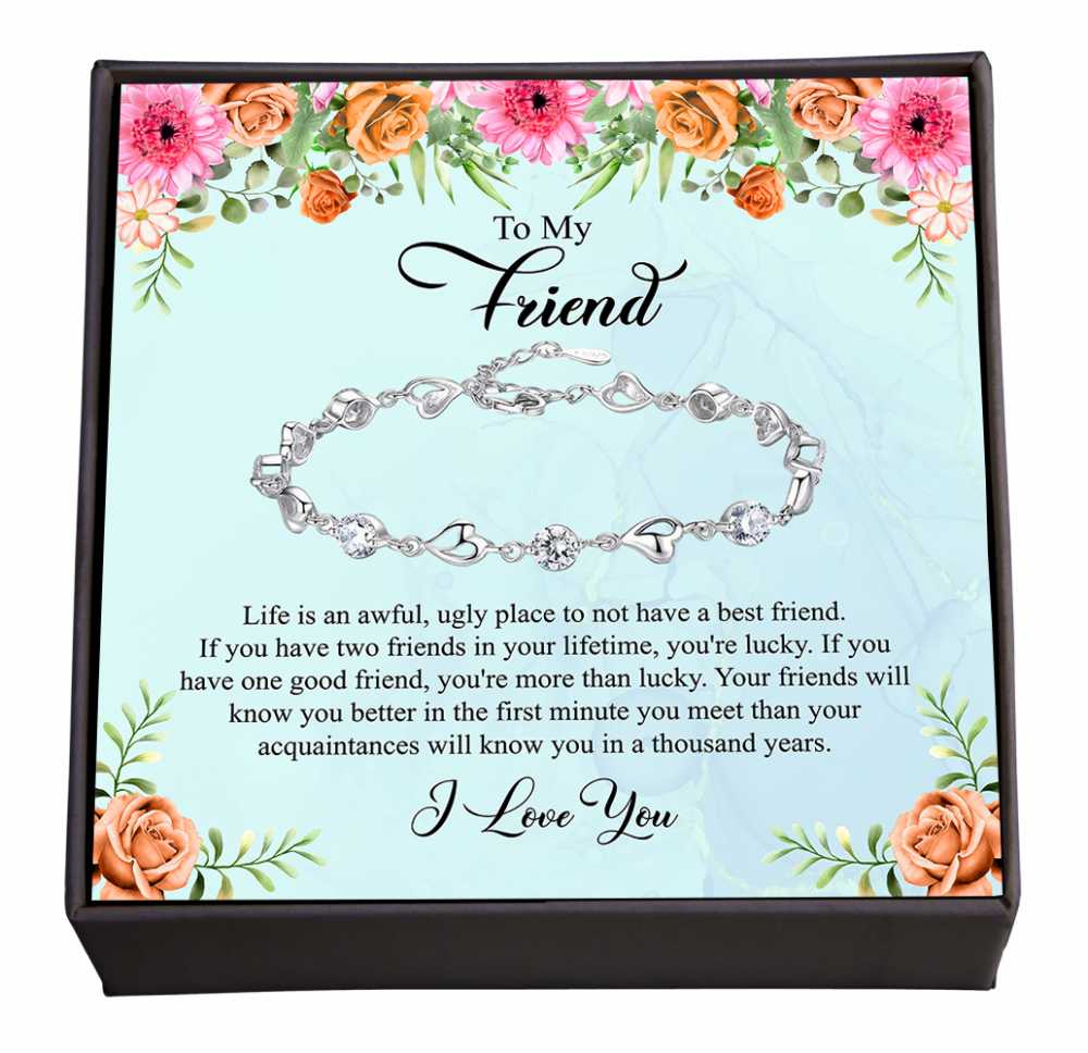 The Blessing of True Friendship, Sparkling Jewellery Tribute with a Special Message