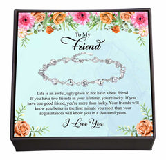 The Blessing of True Friendship, Sparkling Jewellery Tribute with a Special Message