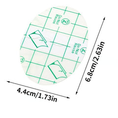 60pcs High Heels Transparent Protection Sticker Waterproof Foot Care