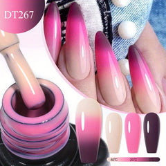 Temperature Changing Gel Polish Reflective Glitter