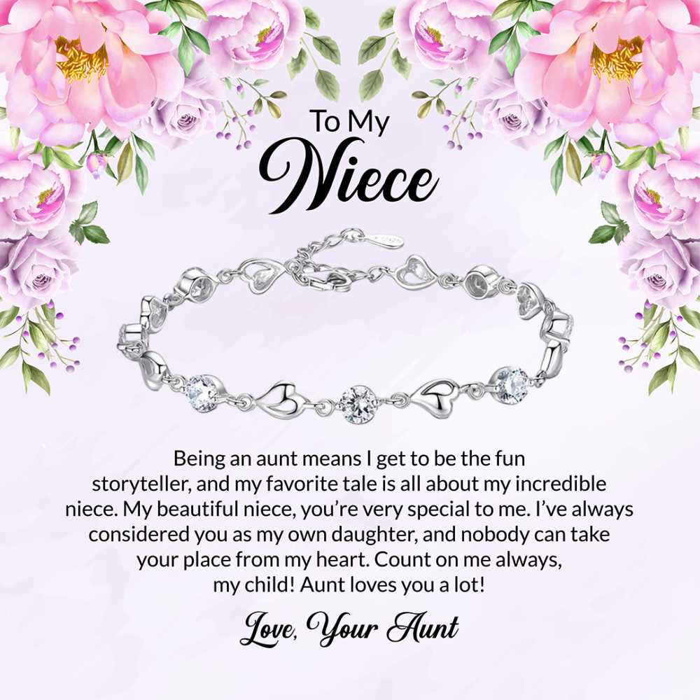 My Cherished Niece: A Story of Endless Love, Jewelry Gift with a Sweet Note for Niece