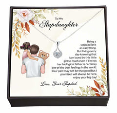 A Stepdadu2019s Promise: Cherishing Every Moment with You, Thoughtful Jewelry Gift with a Message of Love