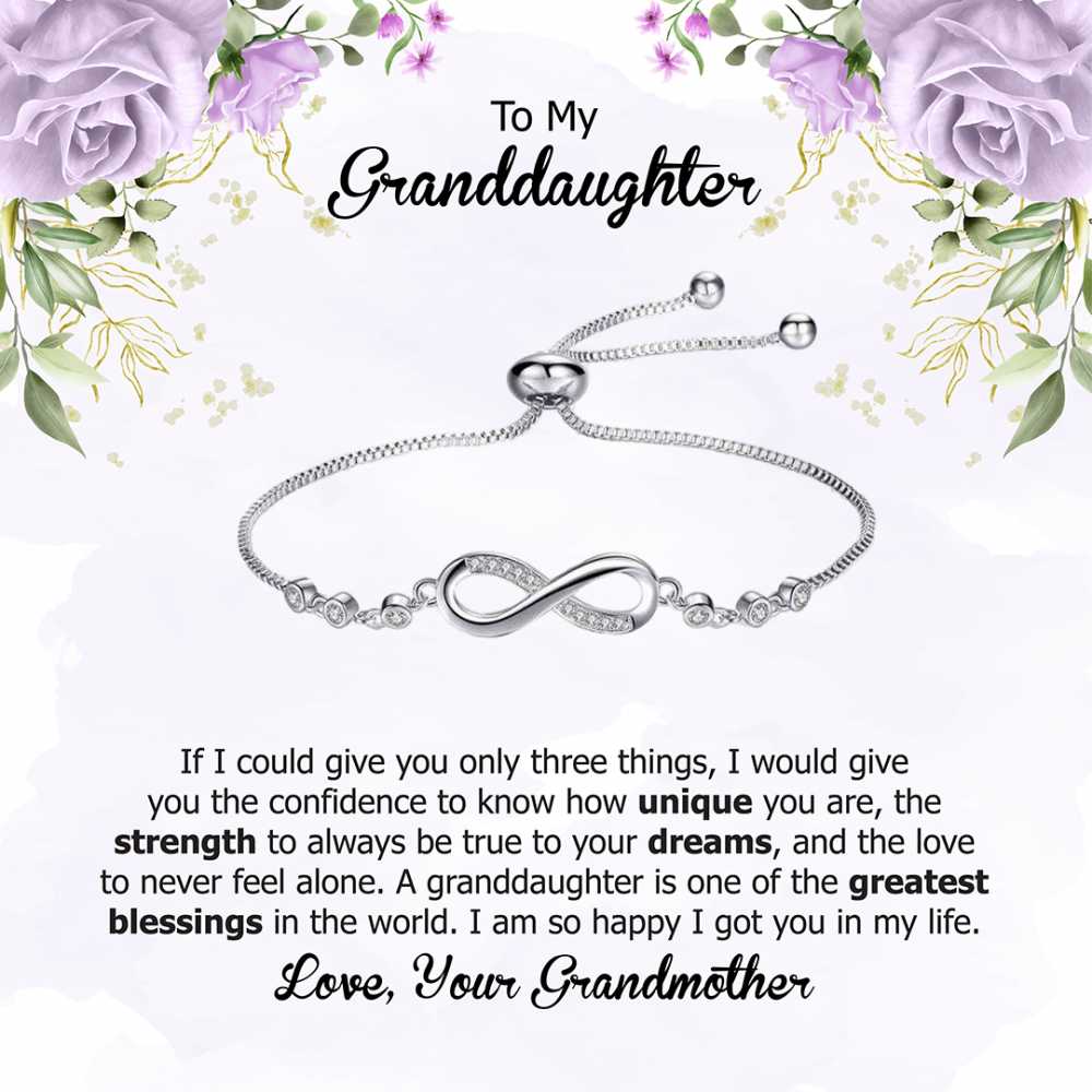 A Gift of Confidence, Strength, and Love, Beautiful Jewelry with a Personal Card for Granddaughter