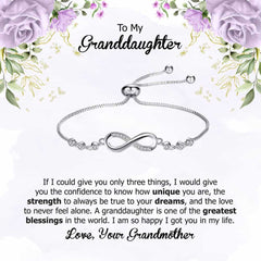 A Gift of Confidence, Strength, and Love, Beautiful Jewelry with a Personal Card for Granddaughter