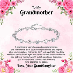 The Greatest Blessings I Can Give, Special Jewelry Gift with a Loving Note for Granddaughter