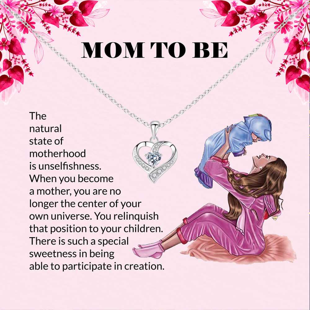 The Selfless Joy of Creating Life, Elegant Token of Appreciation with a Message for Mom