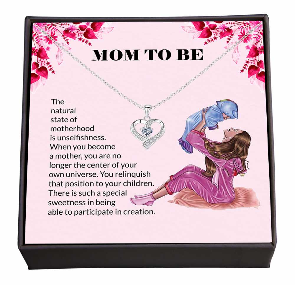 The Selfless Joy of Creating Life, Elegant Token of Appreciation with a Message for Mom