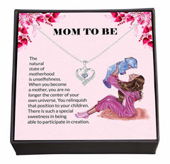 The Selfless Joy of Creating Life, Elegant Token of Appreciation with a Message for Mom