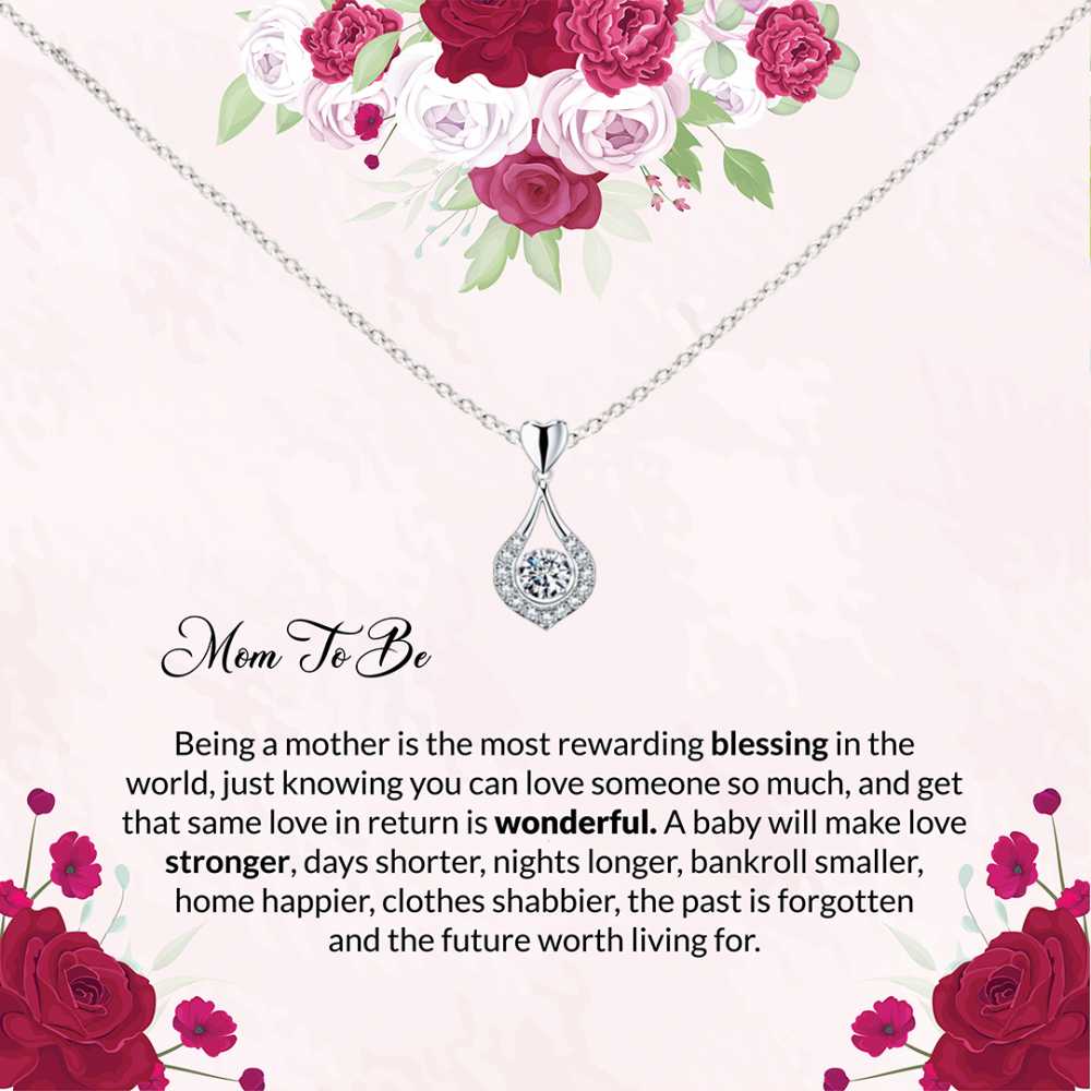 The Beautiful Chaos and Endless Love of Motherhood, Jewelry Gift with a Loving Note for Mom