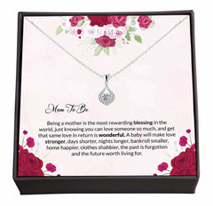 The Beautiful Chaos and Endless Love of Motherhood, Jewelry Gift with a Loving Note for Mom