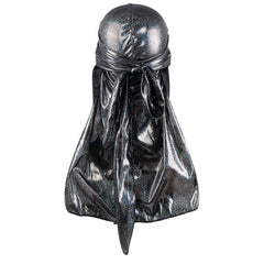 Mens Blocking Pirate Hat Polyester Long Tail Kerchief Durage Street Dress Up