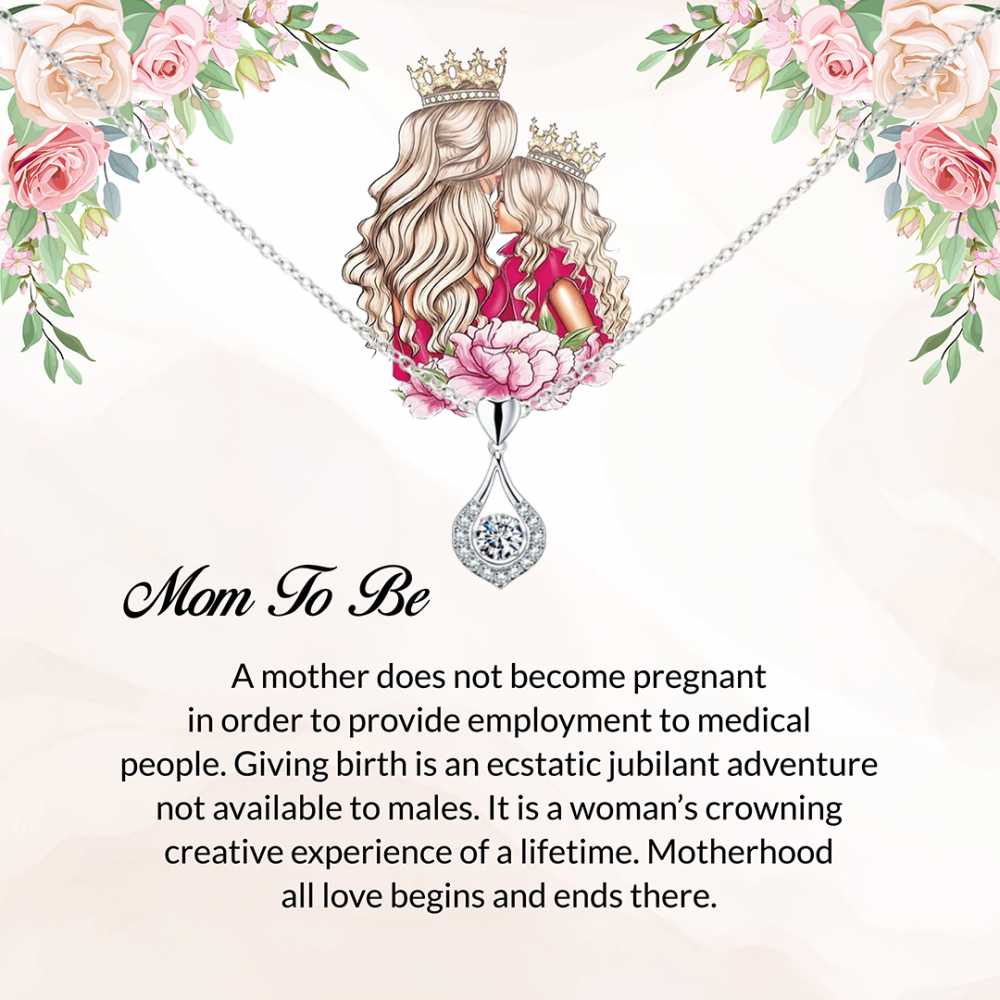 Embracing the Joyous Adventure of Motherhood, Special Jewelry Keepsake with a Warm Message