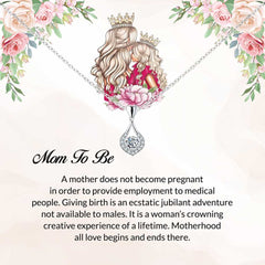 Embracing the Joyous Adventure of Motherhood, Special Jewelry Keepsake with a Warm Message