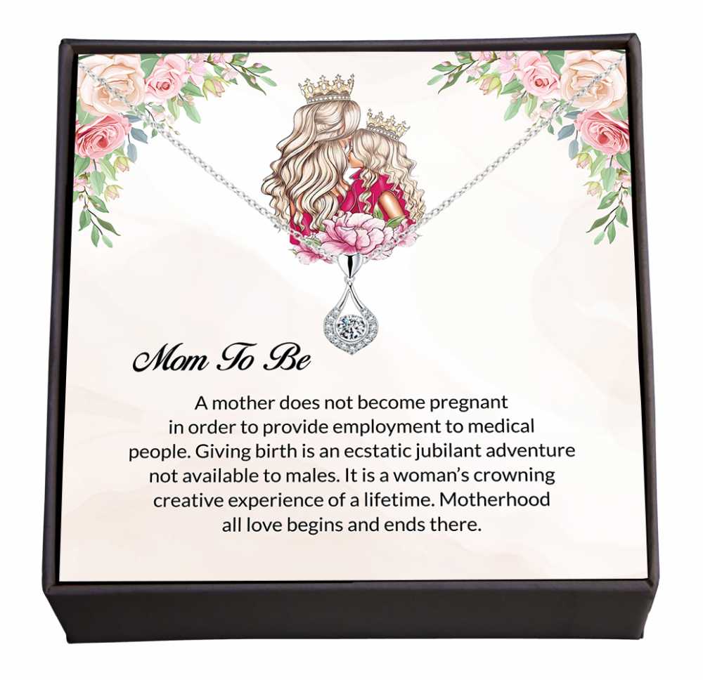 Embracing the Joyous Adventure of Motherhood, Special Jewelry Keepsake with a Warm Message