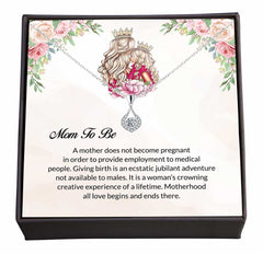 Embracing the Joyous Adventure of Motherhood, Special Jewelry Keepsake with a Warm Message