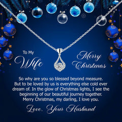 Blessed Beyond Measure: A Christmas Love Letter, Love Pendant with Romantic Message