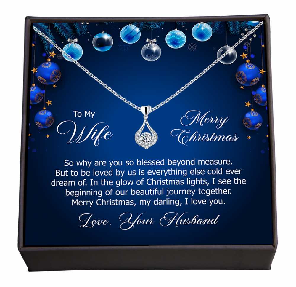 Blessed Beyond Measure: A Christmas Love Letter, Love Pendant with Romantic Message