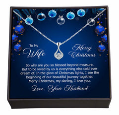 Blessed Beyond Measure: A Christmas Love Letter, Love Pendant with Romantic Message