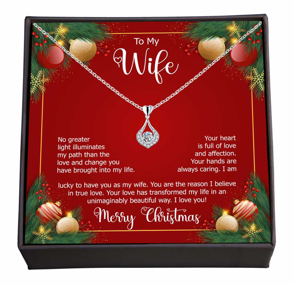 The Light of My Life, Christmas Jewellery Keepsake with Warmest Wishes