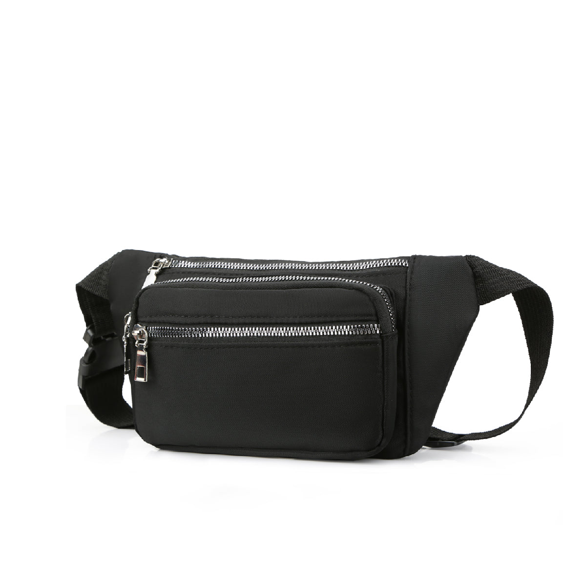 Nylon Chest Bag Zipper Fanny Pack for Women