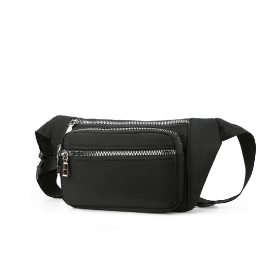 Nylon Chest Bag Zipper Fanny Pack for Women
