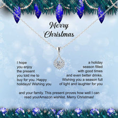 Season's Cheers: A Gift You'll Love, Shining Jewellery Gift with Season's Greeting